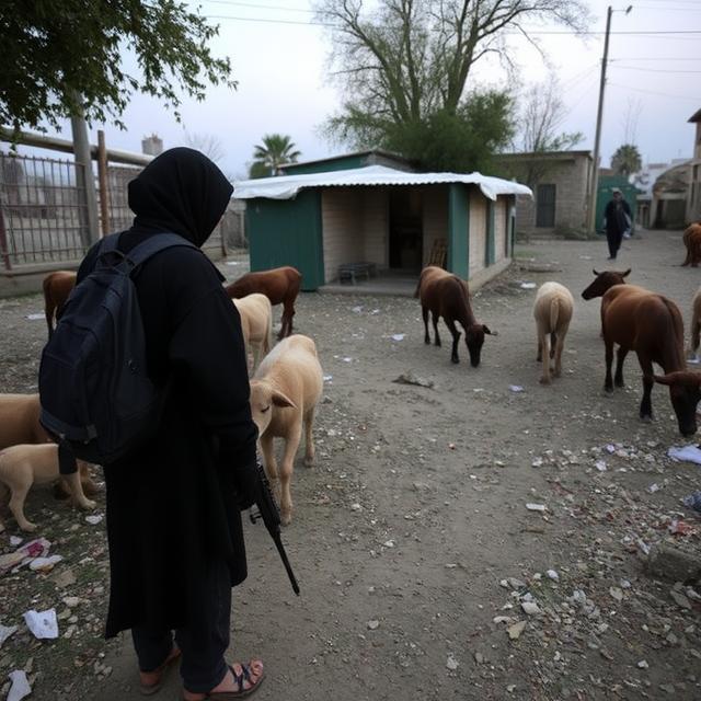 Les Colons Juifs chassent les Bédouins Palestiniens