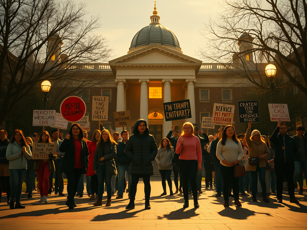 L’Université Symbole du Mondialisme Apatride se plie à l’Administration Trump.
