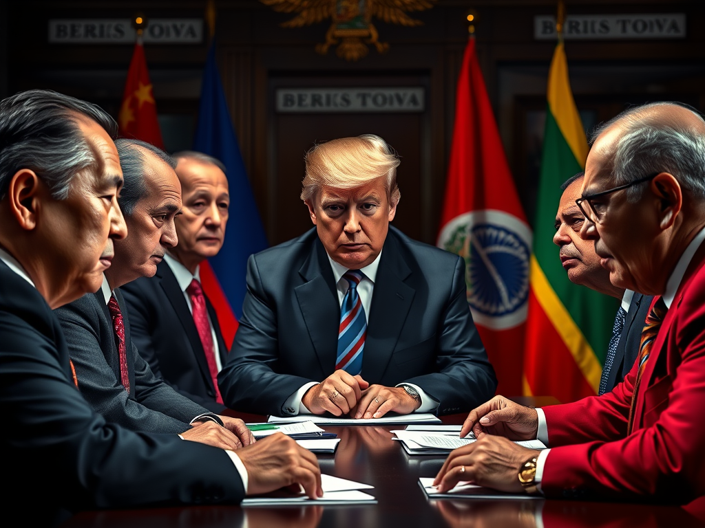 Trump menace les BRICS avec des droits de douane de 10 %