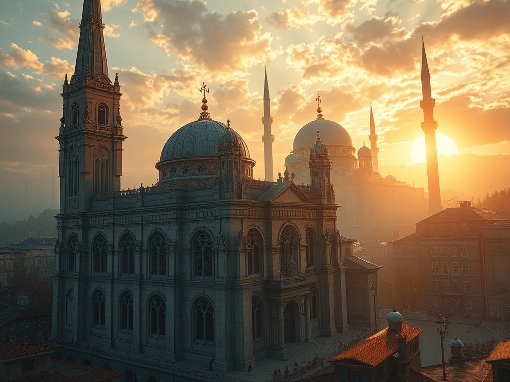 Des Minarets dans le Ciel Européen