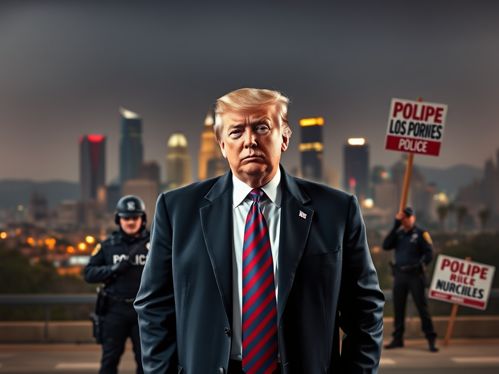 Donald Trump contre la Ville de Los Ángeles