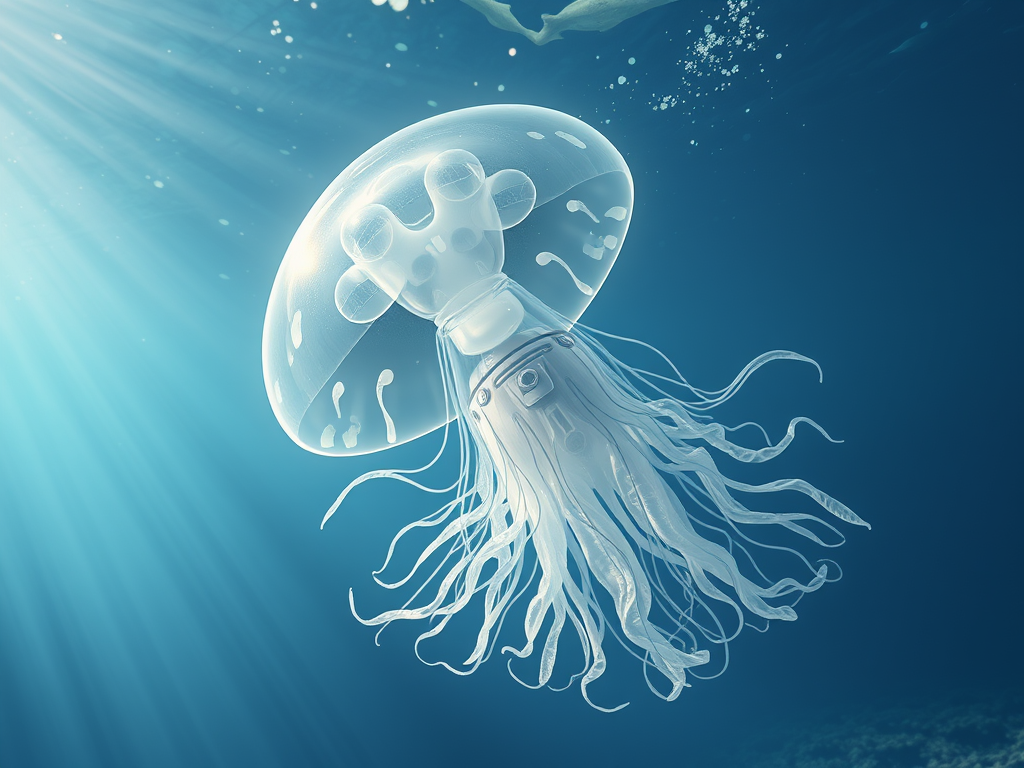 Un drone fantôme pour la surveillance sous-marine : découvrez le robot méduse chinois