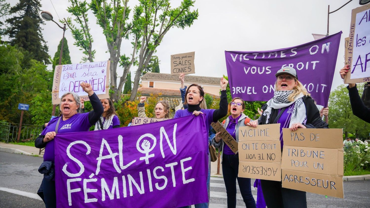Les féministes poursuivent leur combat contre Patrick Bruel